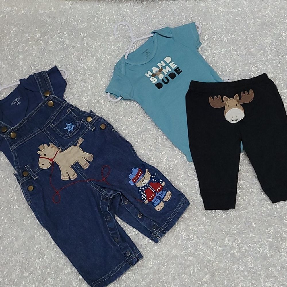 Matching Boy set bundle 3-6 mth